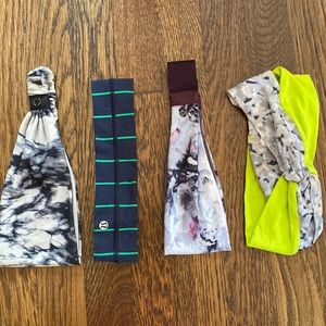 Lululemon headbands. 4 in the order. All washed and ready for delivery.